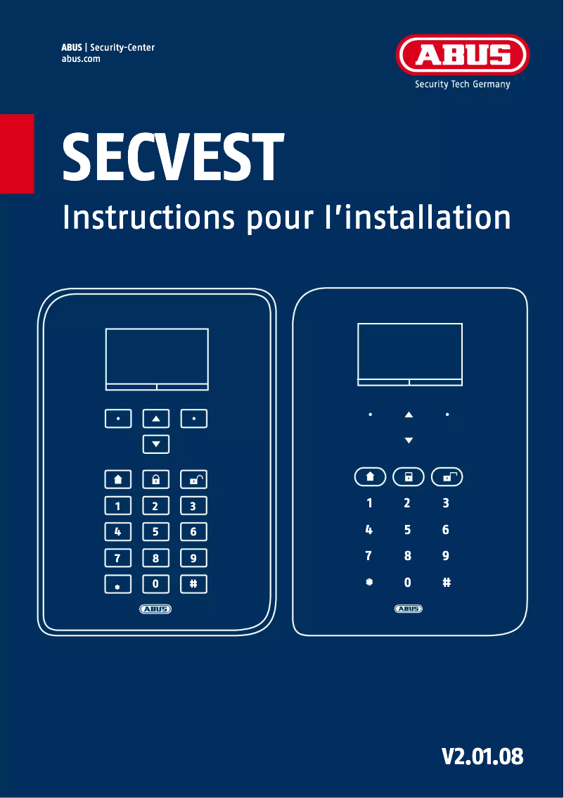 Page n°1 - Manuel utilisateur Abus FUAA50010