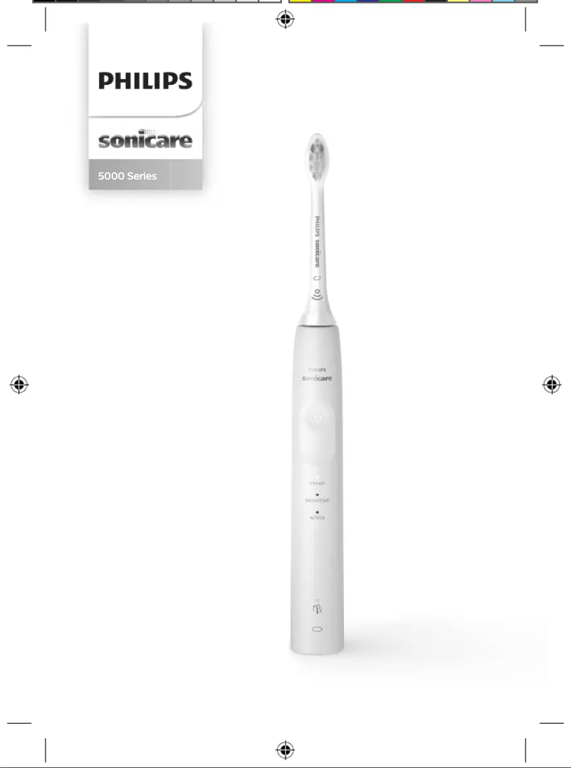 Page 1 de la notice Manuel utilisateur Philips Sonicare 5000 Series HX3697