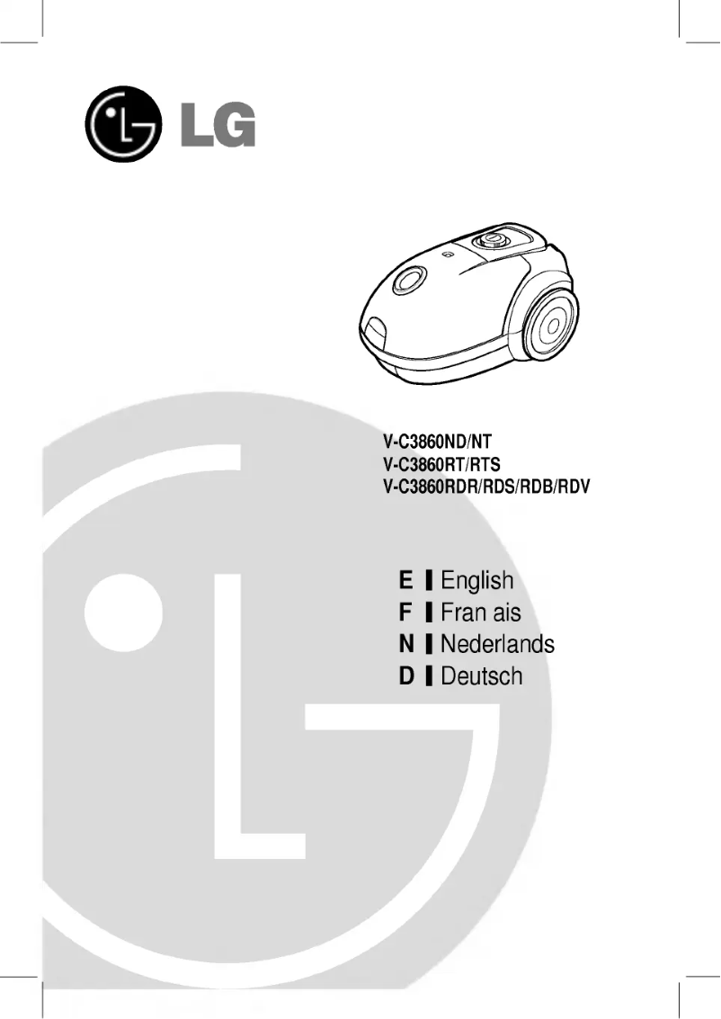 Page n°1 - Manuel utilisateur LG VTC3860ND