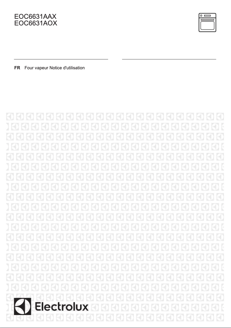 Page 1 de la notice Mode d'emploi Electrolux EOC6631AOX