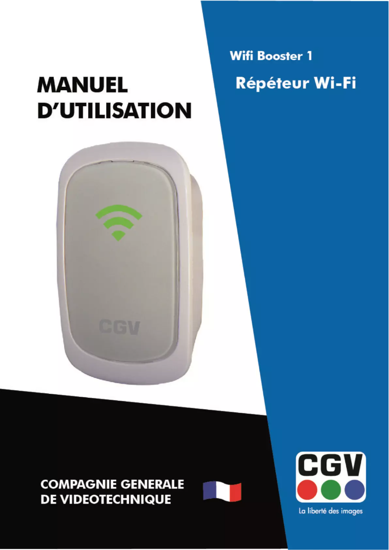 Page n°1 - Manuel utilisateur CGV 12200