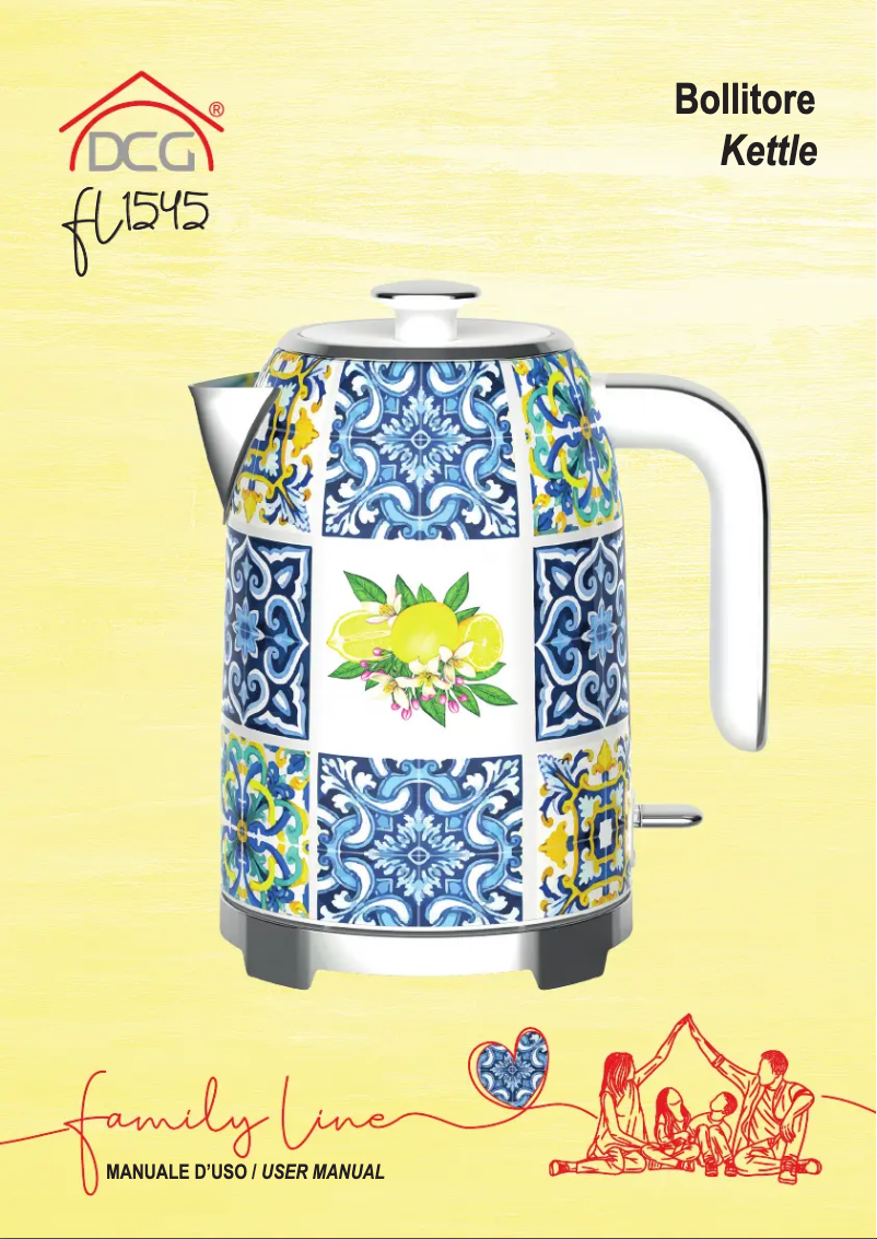 Página 1 del manual Manual de usuario DCG FL1545