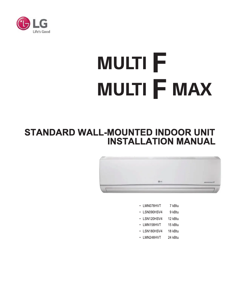 Página 1 del manual Manual de usuario LG LMU36CHV