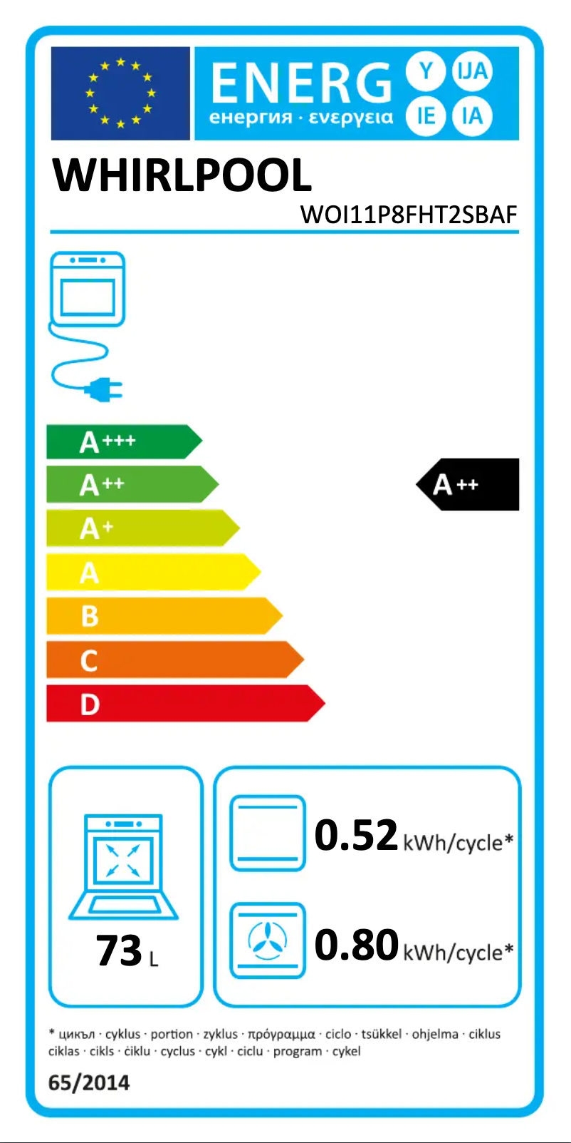 Image de la première page du manuel de l'appareil WOI11P8FHT2SBAF