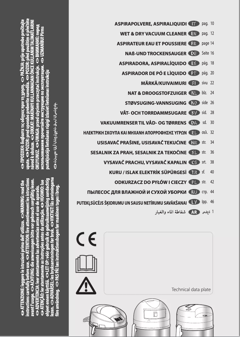Image de la première page du manuel de l'appareil CF 30 EM