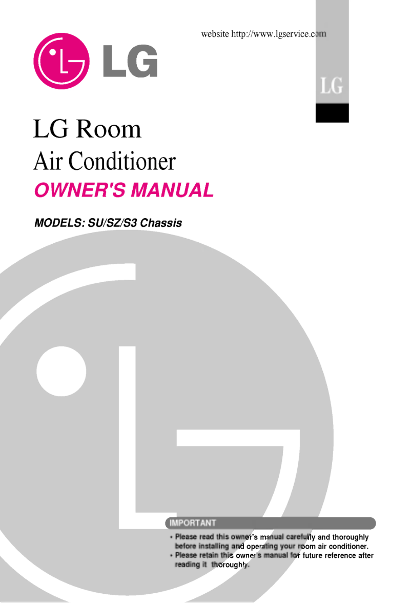 Page n°1 - Manuel utilisateur LG ASUH2463RM1