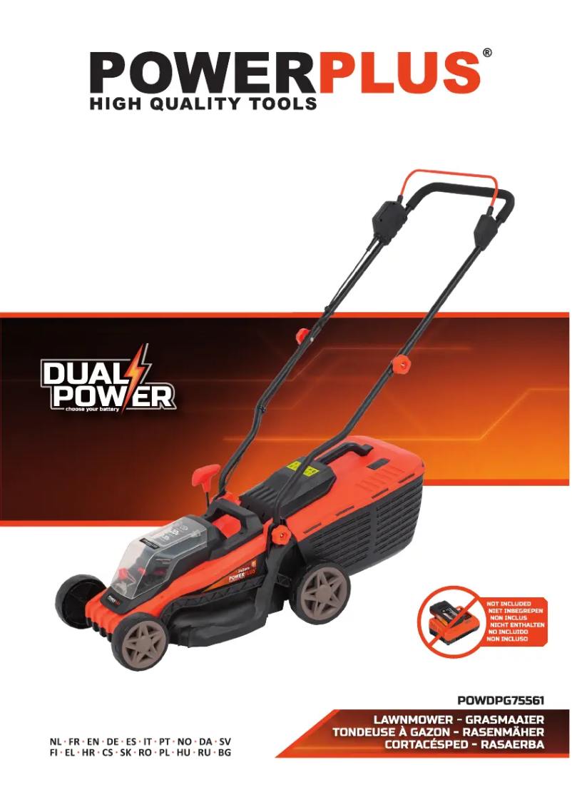 Página 1 del manual Manual de usuario PowerPlus POWDPG75561