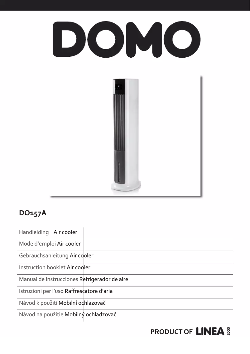 Page n°1 - Manuel utilisateur Domo DO157A