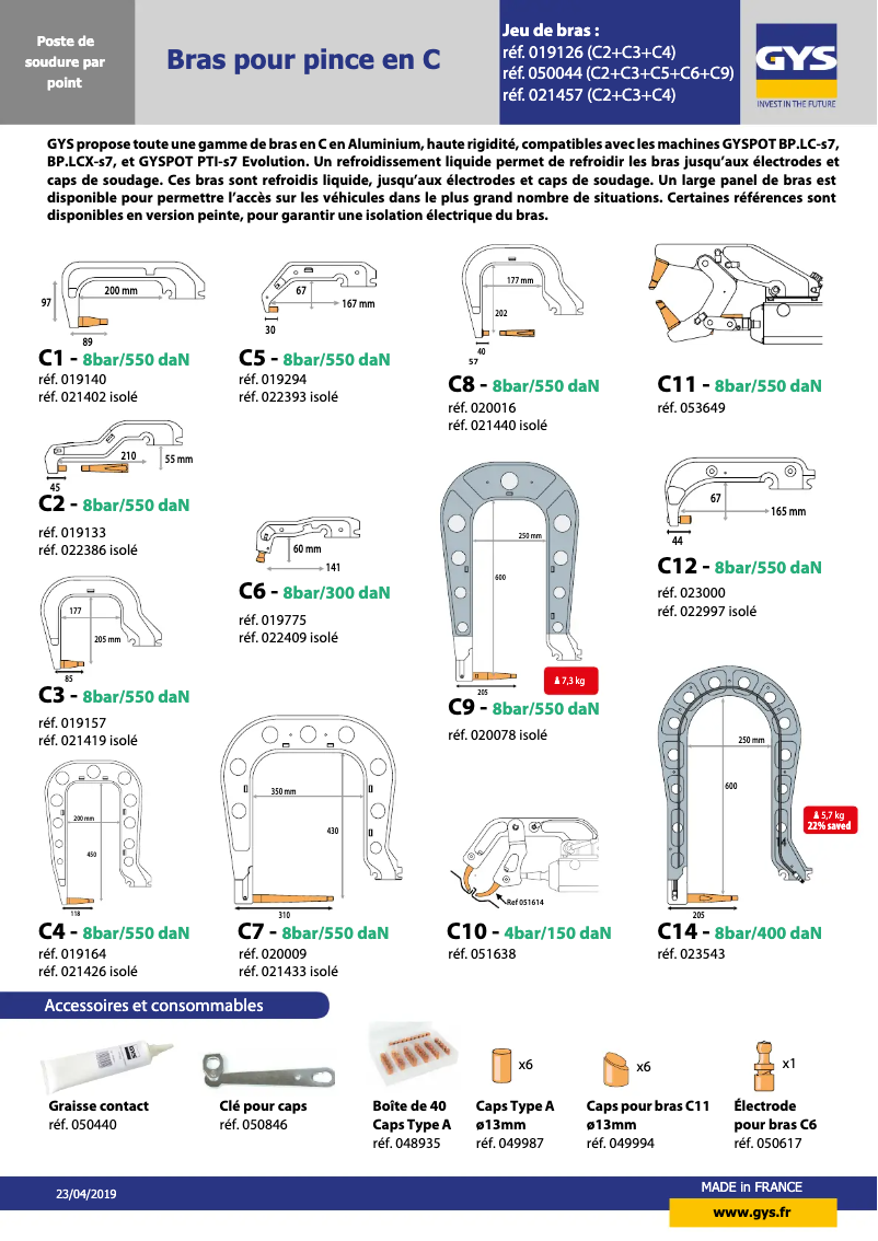 Image de la première page du manuel de l'appareil C12