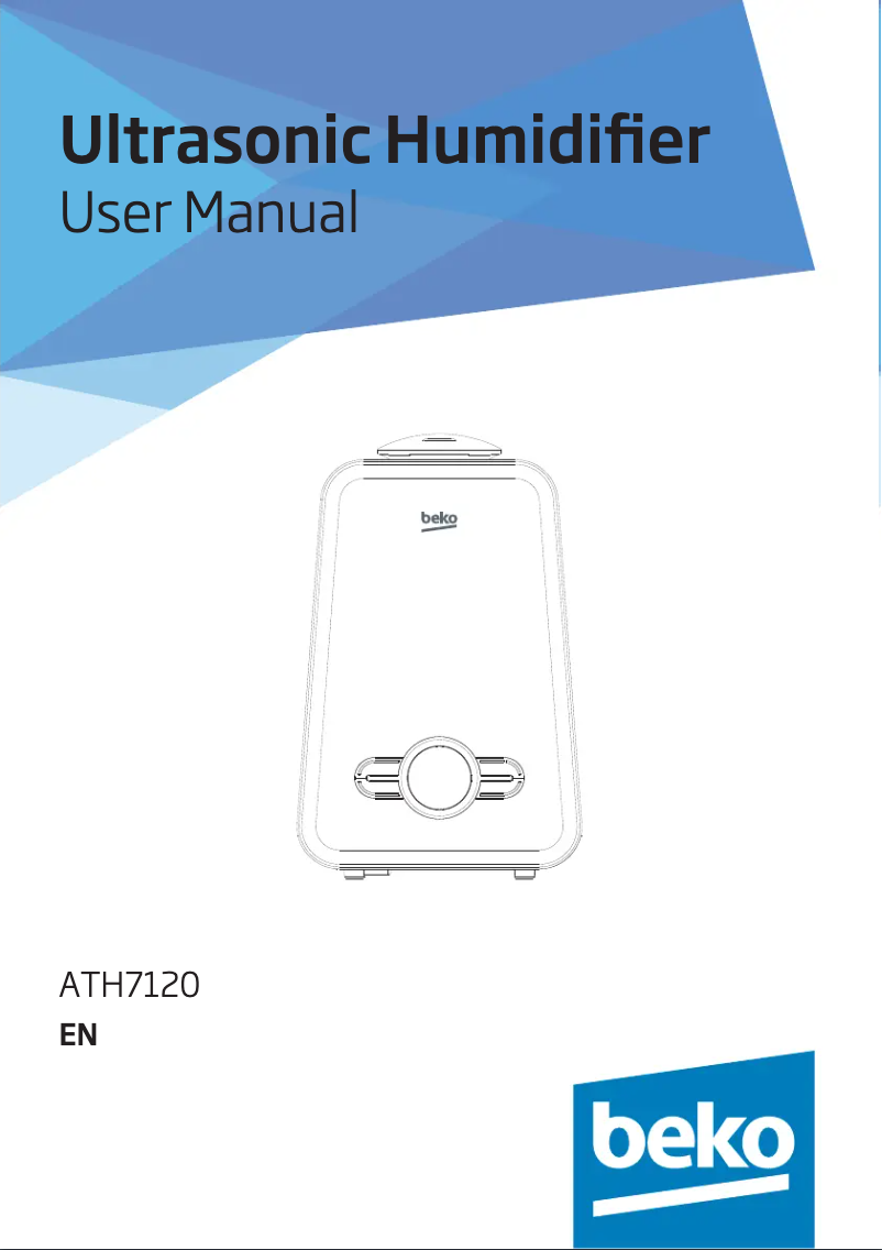 Page 1 de la notice Manuel utilisateur Beko ATH7120