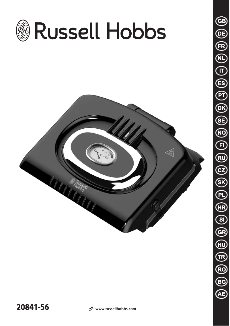 Page 1 de la notice Manuel utilisateur Russell Hobbs 20841-56