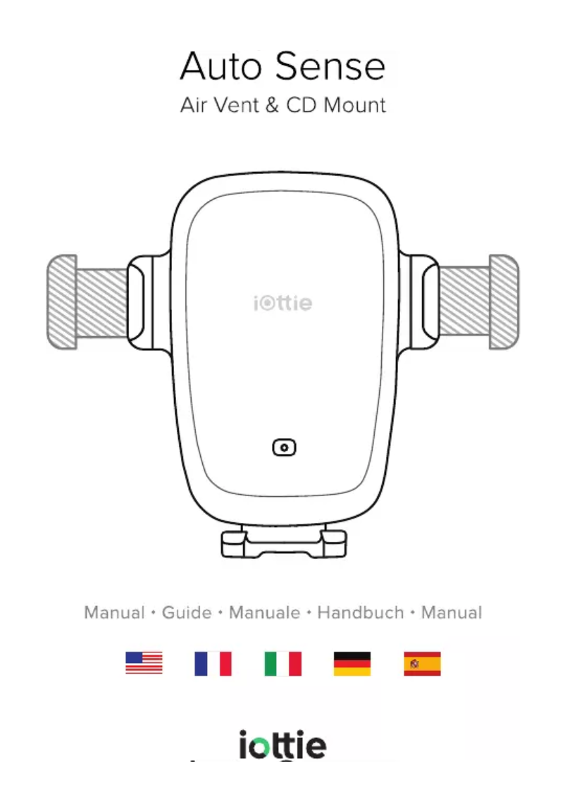 Page n°1 - Manuel utilisateur iOttie HLCRIO164