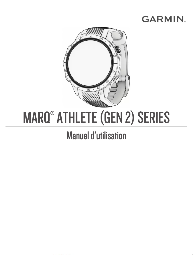 Image de la première page du manuel de l'appareil MARQ Athlete (Gen 2)