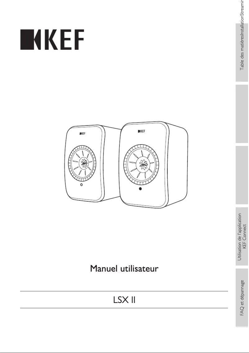 Image de la première page du manuel de l'appareil LSX II
