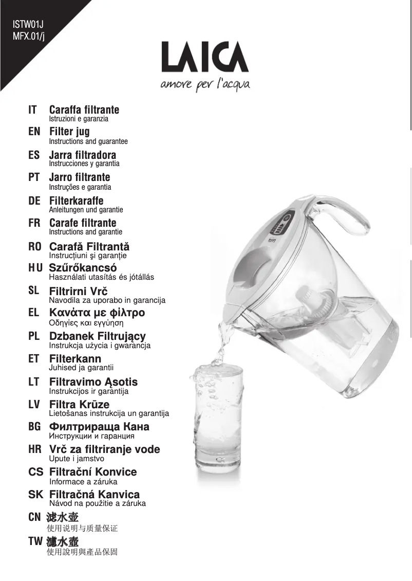 Page 1 de la notice Manuel utilisateur Laica W11-AA