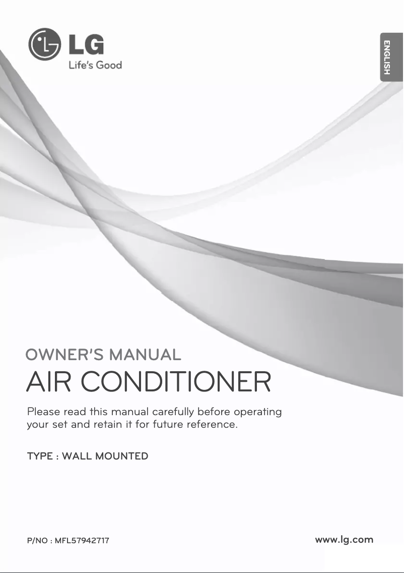 Page 1 de la notice Manuel utilisateur LG E12AWN-NB11