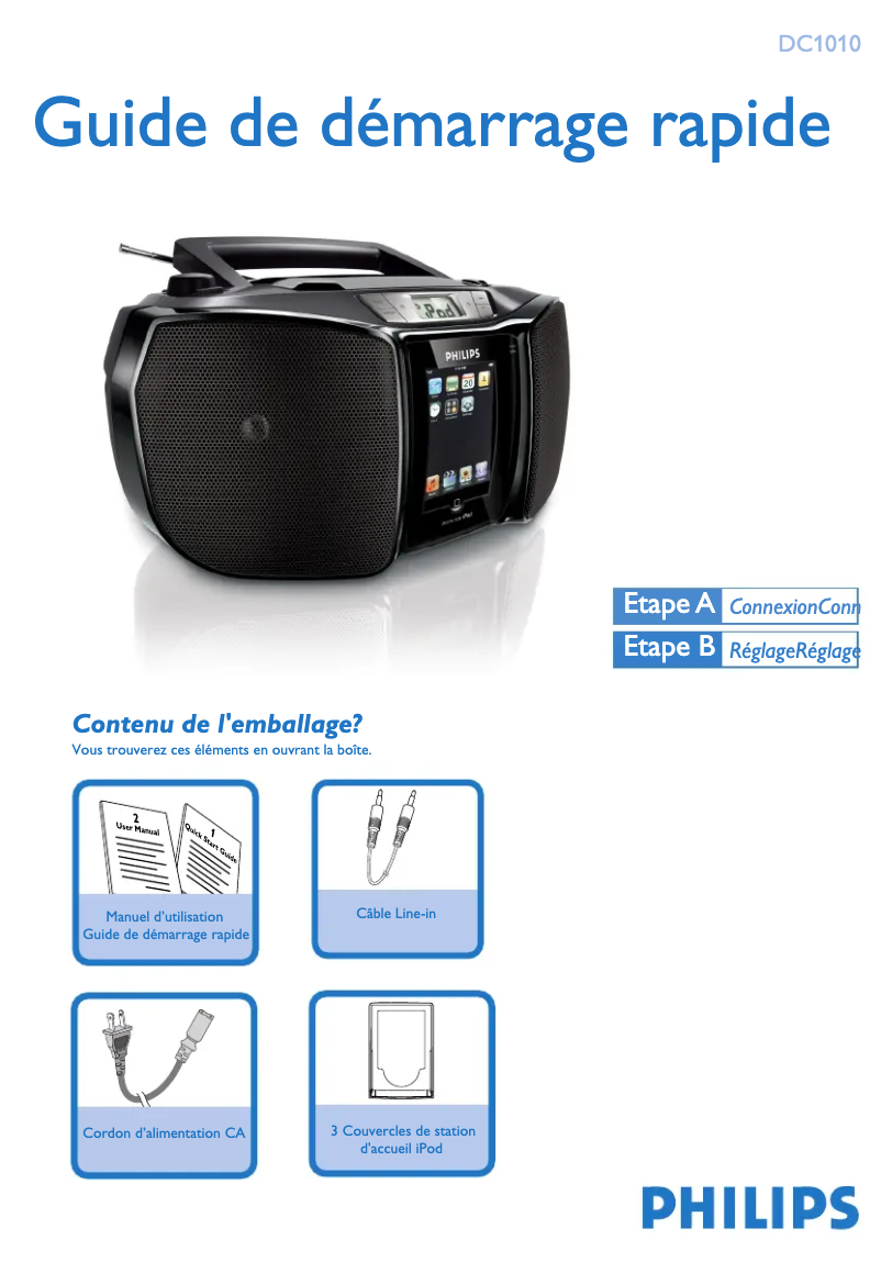 Imagen de la primera página del manual del dispositivo DC1010