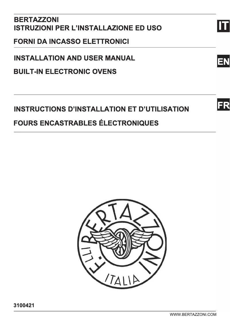 Image de la première page du manuel de l'appareil F6011PROELX