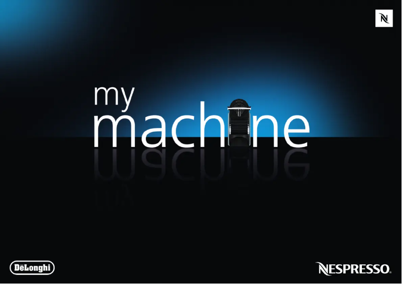 Page 1 de la notice Manuel utilisateur DeLonghi Nespresso Pixie EN 125.SAE