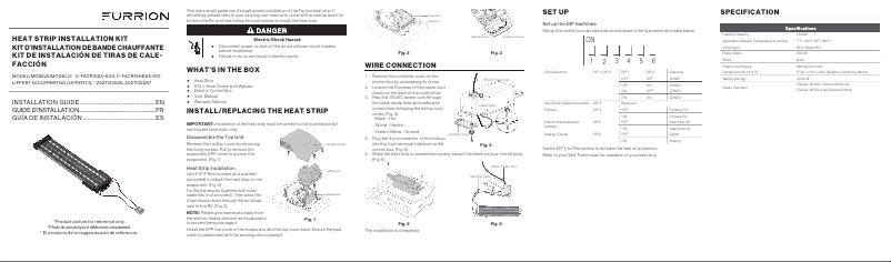Page n°1 - Manuel utilisateur Furrion C-FACR15SA-A04