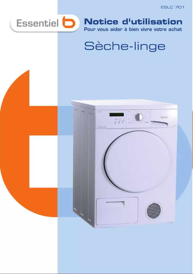 Página 1 del manual Manual de usuario Essentiel B ESLC 7D1
