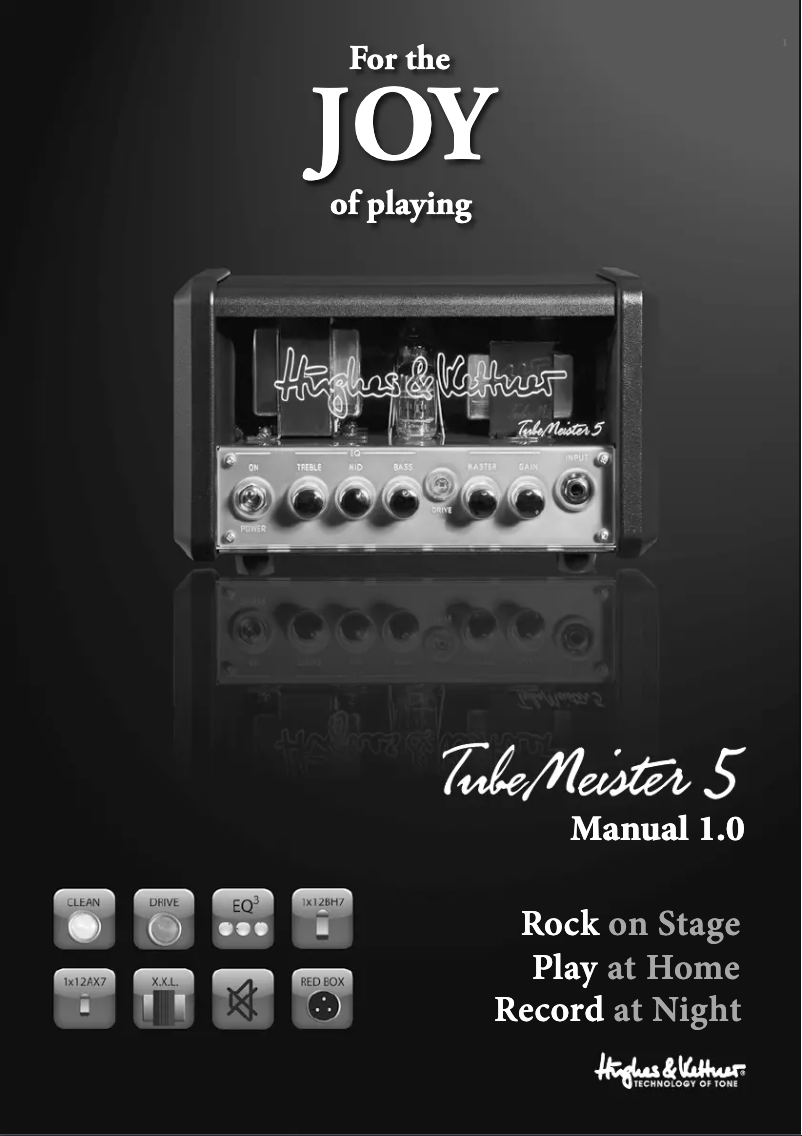 Page n°1 - Manuel utilisateur Hughes & Kettner TM5H