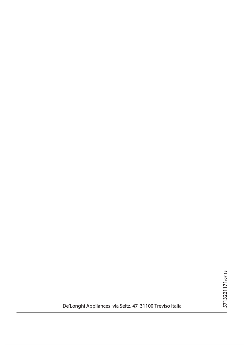 Page n°1 - Manuel utilisateur DeLonghi Dedica EC680