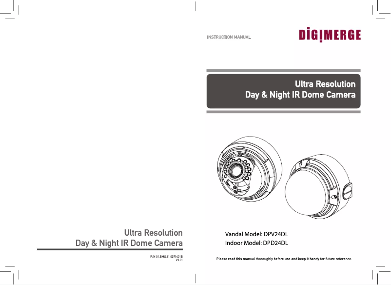 Page n°1 - Manuel utilisateur Digimerge Pinnacle DPV24DL