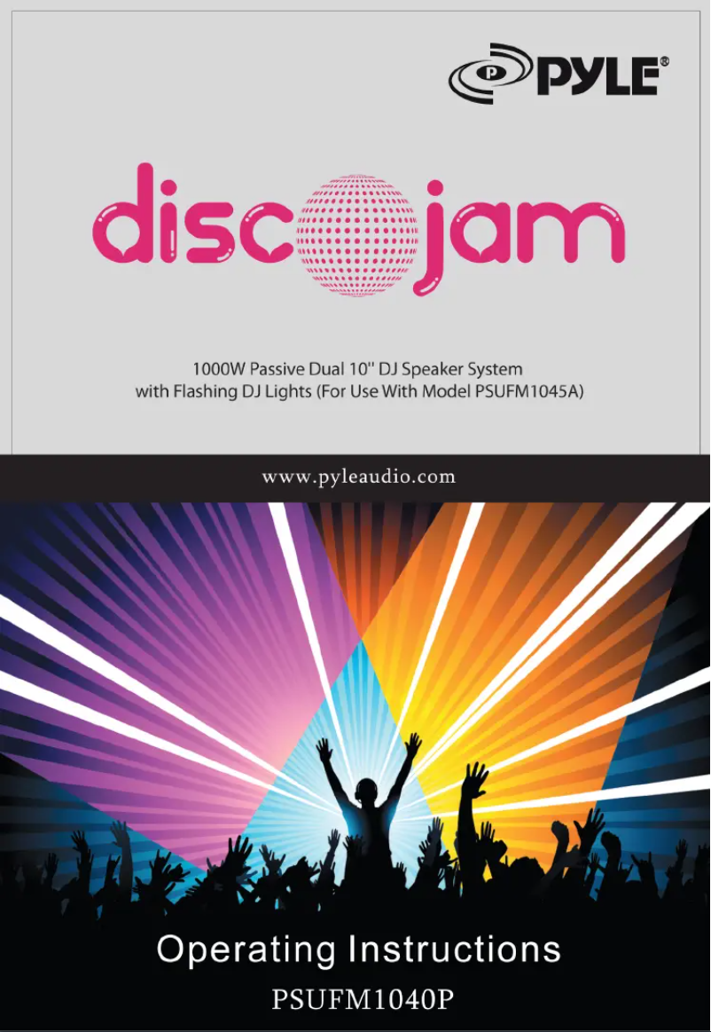 Imagen de la primera página del manual del dispositivo PSUFM1040P