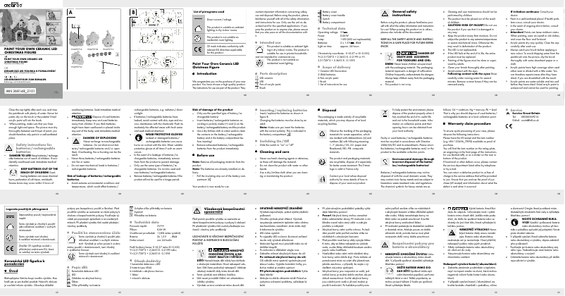 Page n°1 - Manuel utilisateur Crelando IAN 368148