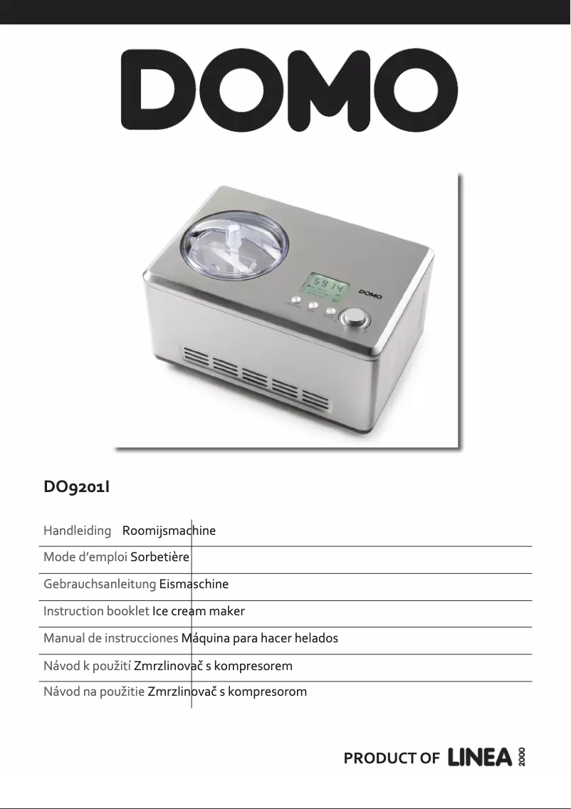 Page n°1 - Manuel utilisateur Domo DO9201I