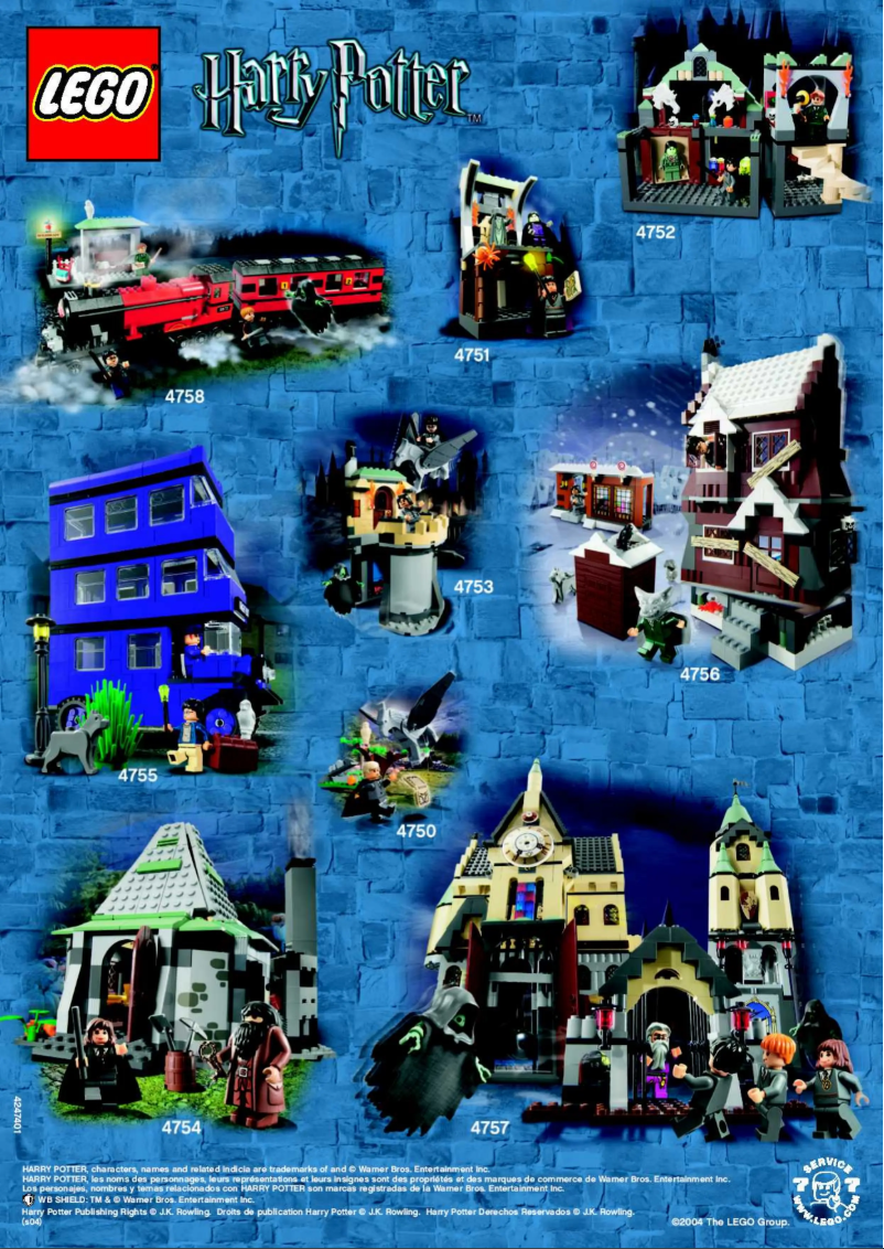Page n°1 - Manuel utilisateur Lego KNIGHT BUS