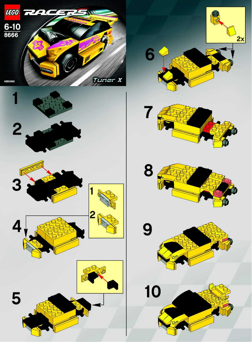 Page n°1 - Manuel utilisateur Lego TunerX