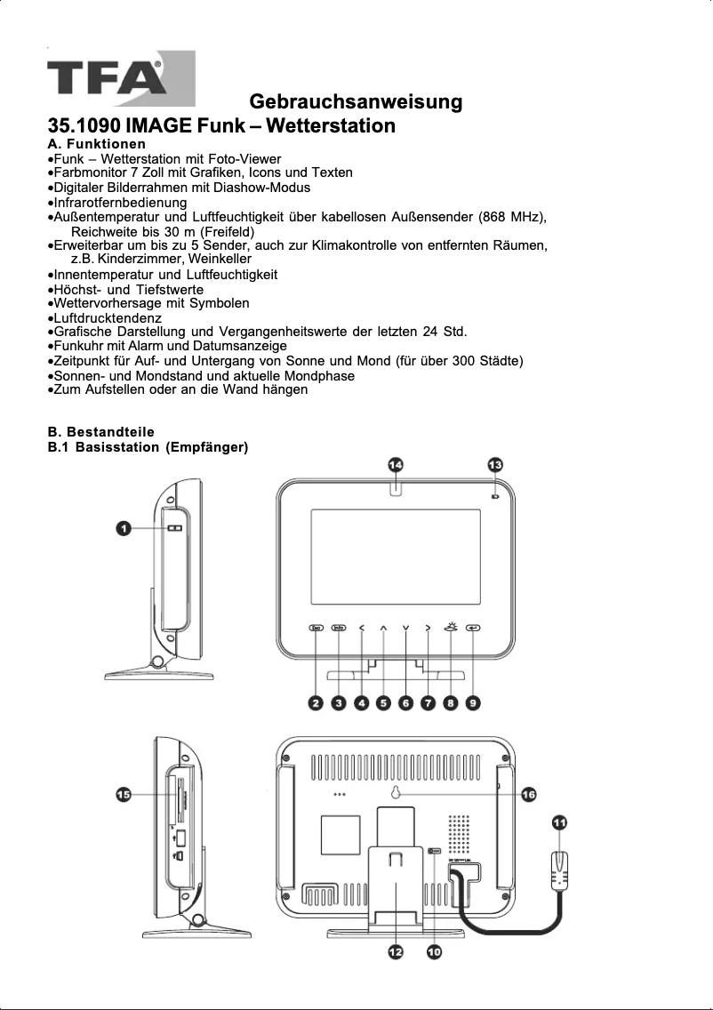 Image de la première page du manuel de l'appareil 35.1090