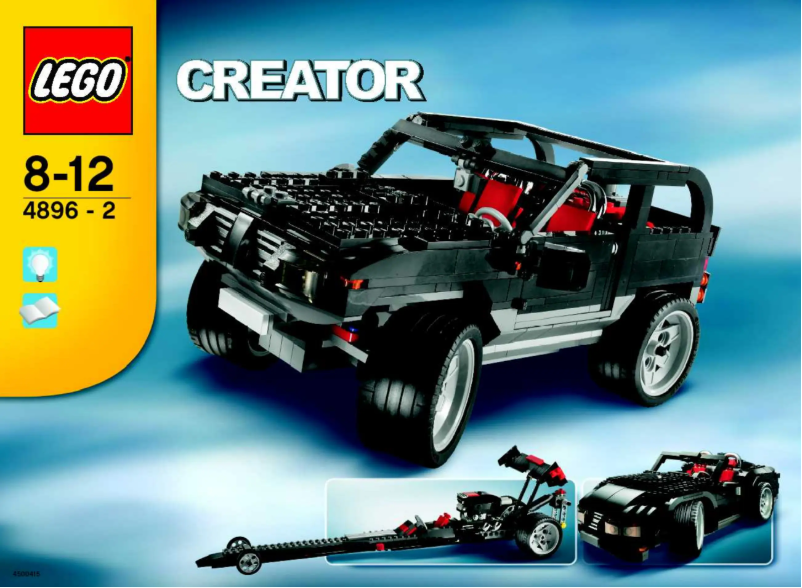 Page n°1 - Manuel utilisateur Lego Roaring Roadsters