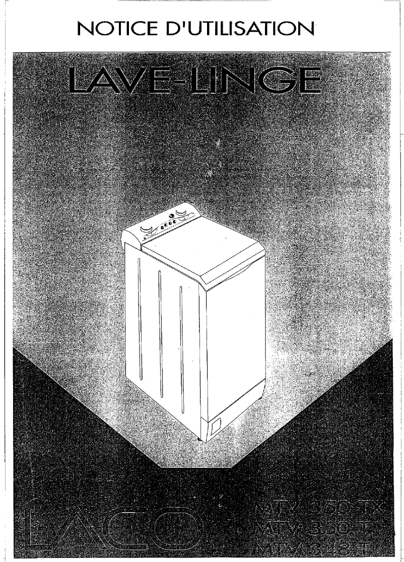 Page 1 de la notice Manuel utilisateur Laco MTV 350 TX