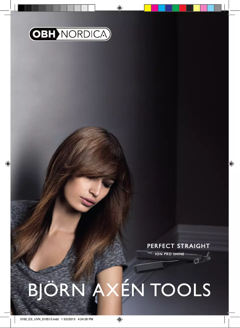 Image de la première page du manuel de l'appareil 5303100 hair straightener