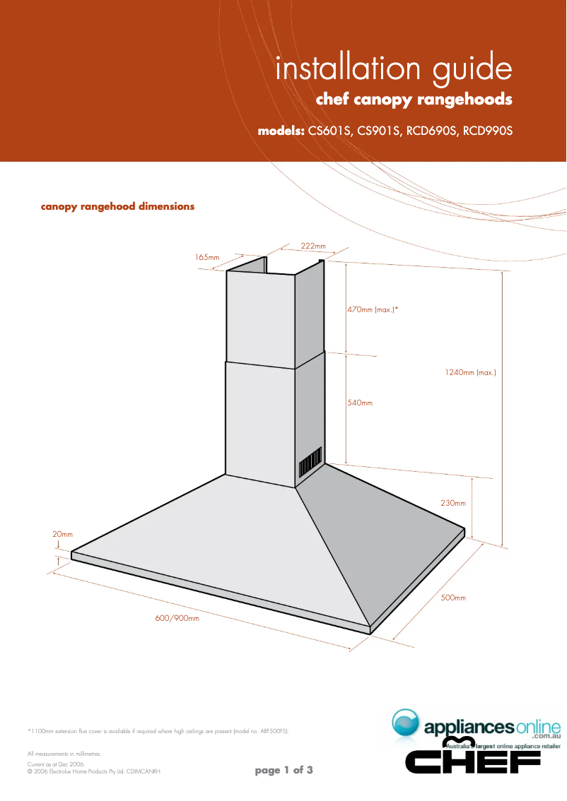 Imagen de la primera página del manual del dispositivo RRE635W