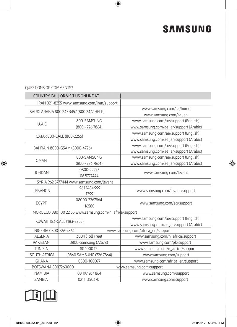 Page 1 de la notice Manuel utilisateur Samsung AR10MSSSDWK