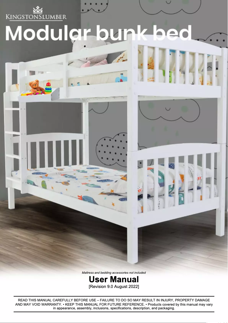 Page n°1 - Manuel utilisateur Kingston Slumber FURBBDKNGA13W