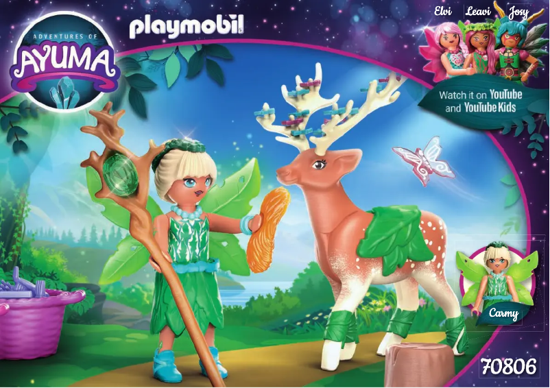Page n°1 - Manuel utilisateur Playmobil 70806