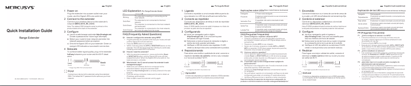 Page n°1 - Guide d'installation Mercusys MW300RE