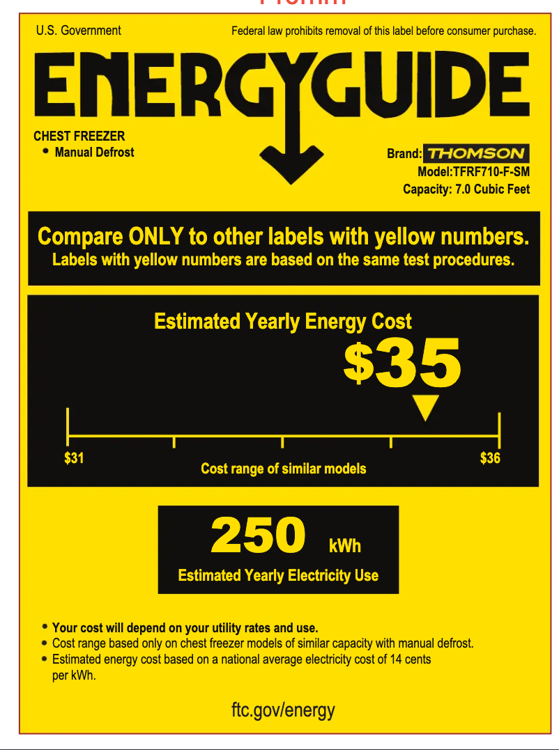 Image de la première page du manuel de l'appareil TFRF710-F-SM