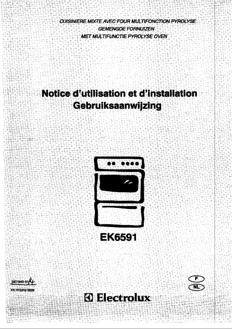 Page n°1 - Manuel utilisateur Electrolux EK 6591 n