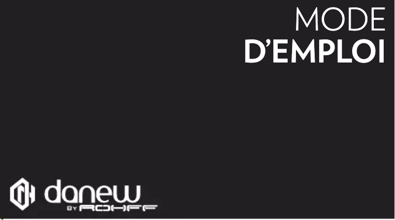 Page n°1 - Manuel utilisateur Danew Surnaturel R500