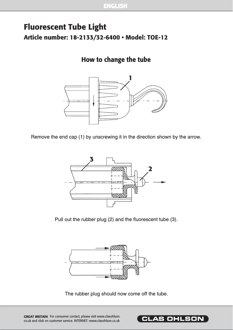 Page n°1 - Manuel utilisateur Cotech TOE-12