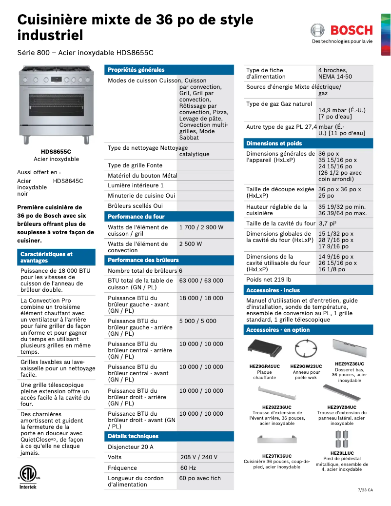 Image de la première page du manuel de l'appareil HDS8655C