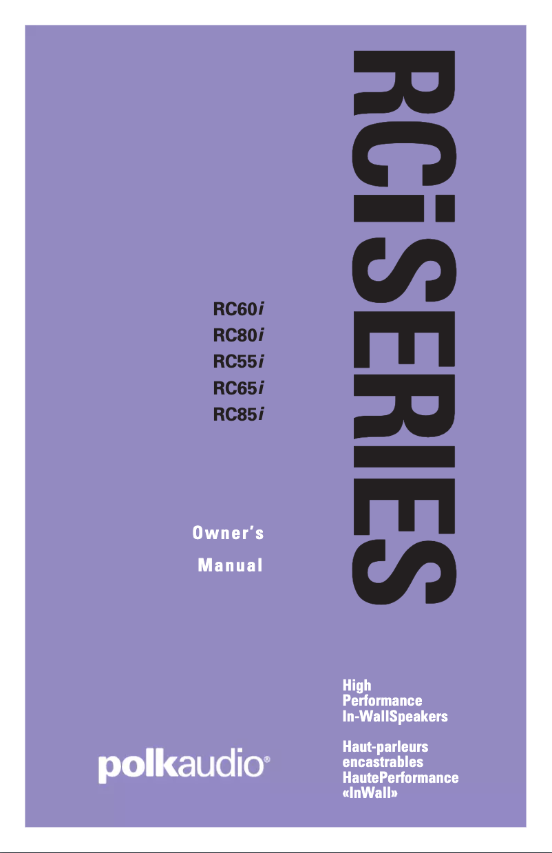 Imagen de la primera página del manual del dispositivo RC55i