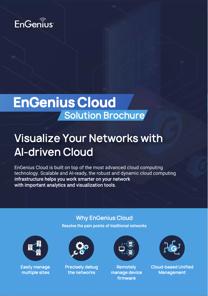 Page 1 de la notice Brochure EnGenius ECW260