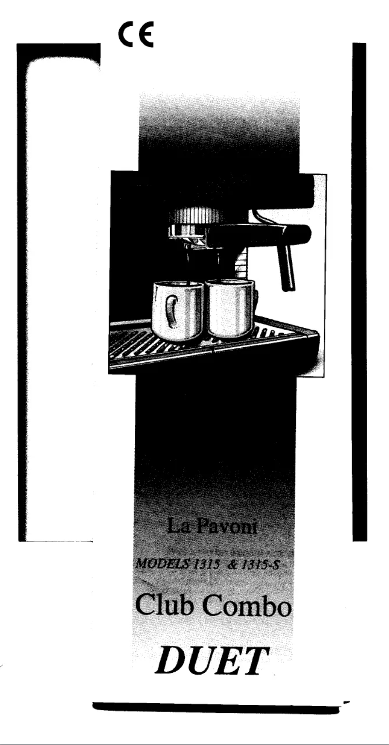 Image de la première page du manuel de l'appareil Club Combo Duet